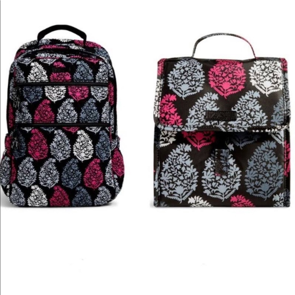 Vera bradley northern lights backpack lunch sack